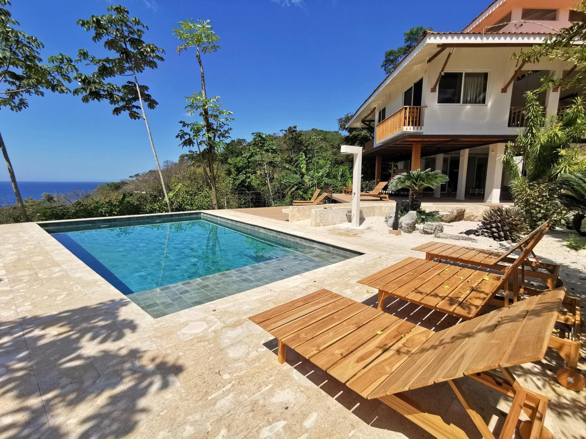 Playa Santa Teresa  Casa Luna - Private Suites With Ocean View, Pool, Ac, Wifi מראה חיצוני תמונה